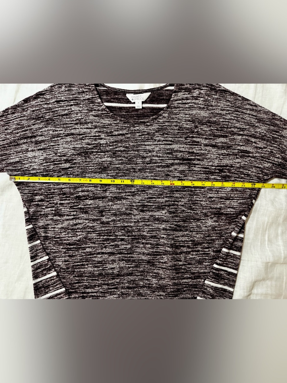 Market & Spruce Space Dye Striped Batwing Knit Top Size Small - Stitch Fix - Picture 9 of 11